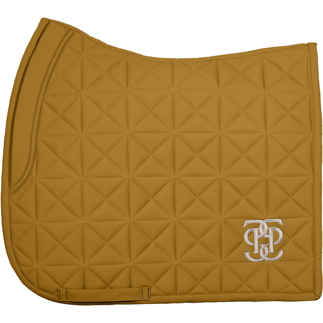 2025 PS Of Sweden Diamond Steppdecke Dressur Sattel Pad 1110 - 115 - 870 - Golden Brown